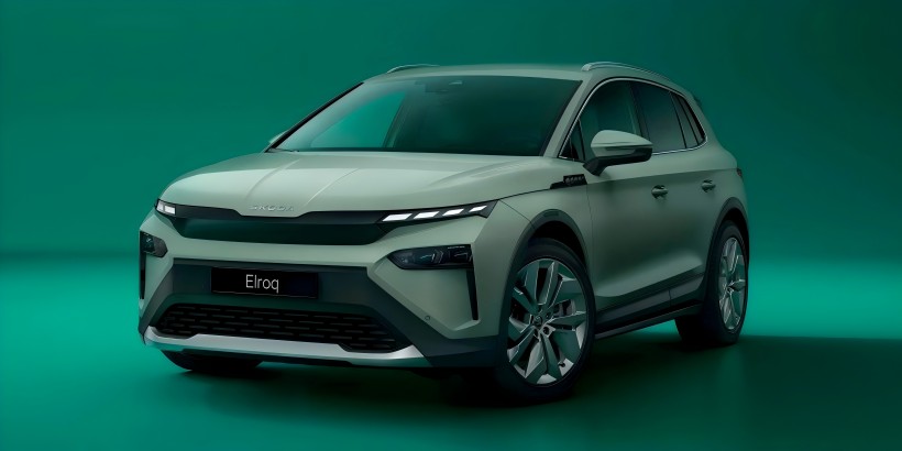 Koda elroq vrs-тің тизер бейнесі: отбасын пайдалану үшін электр спектакльі, 100 км / сағ