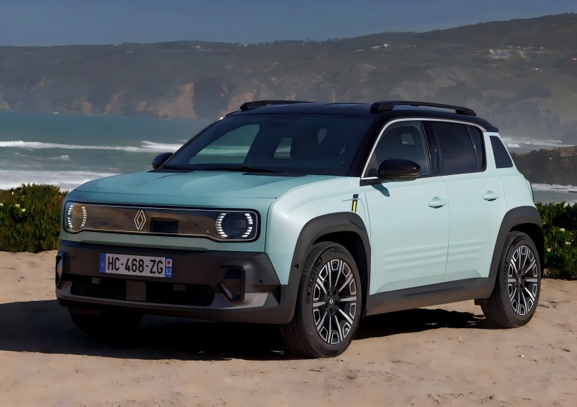Renault 4 E-Tech шығарған ресми суреттері: 2025 жылы шетелдік нарықтарды иемденеді деп күтілген ашық жасыл бояу опциясы